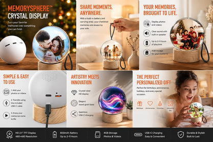 MemorySphere™ Crystal Display