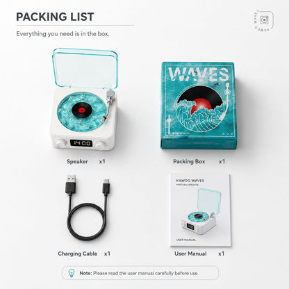 AuraWave™ – 4-in-1 Ambient Sound & Light Station