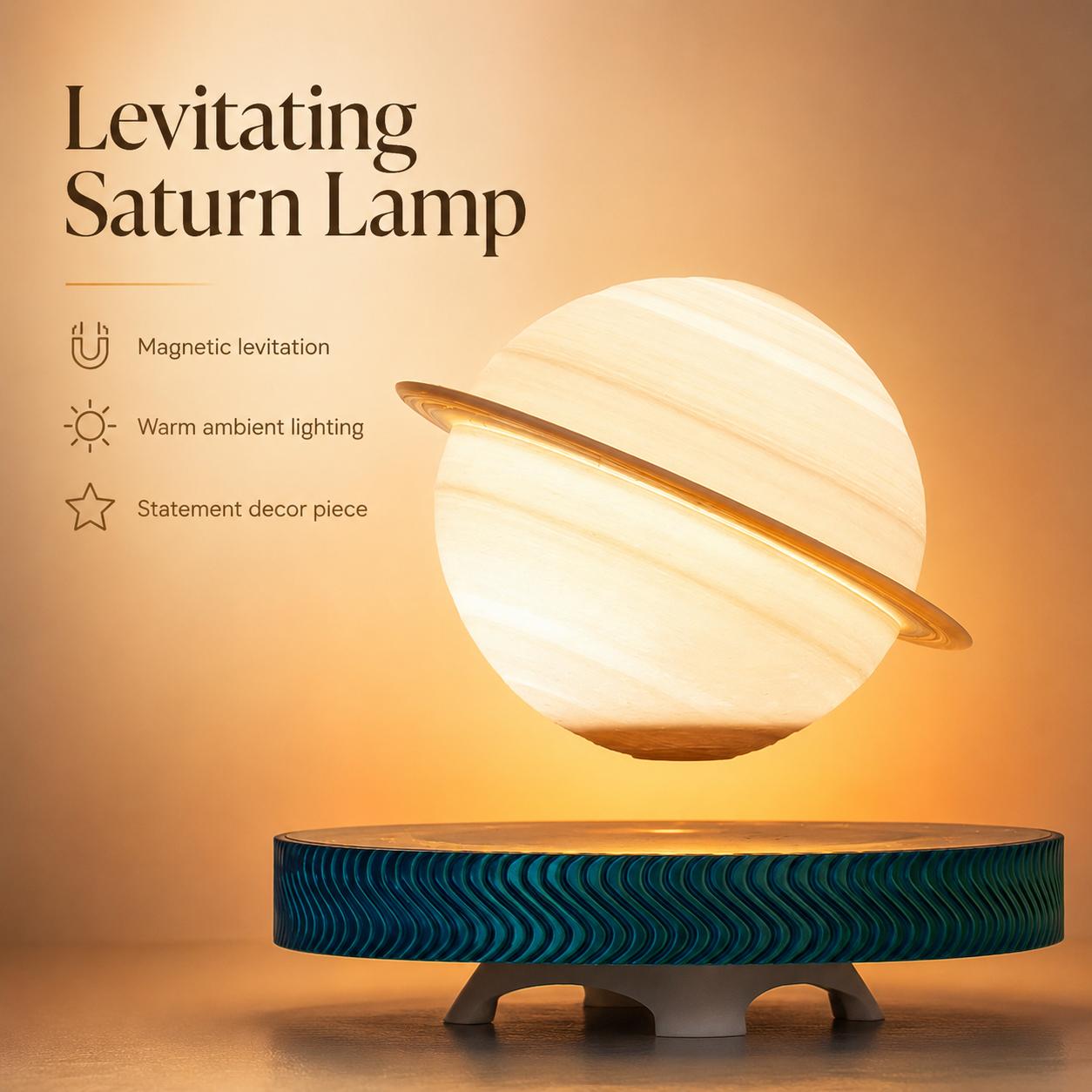Saturn Orbit™ – Levitating Lamp